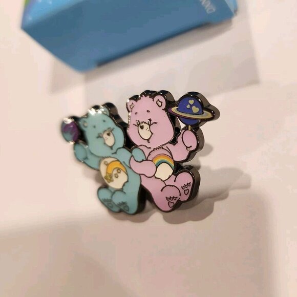 Loungefly Care Bears Cheer and Wish Bear with Planets Pin Blind Box NEW Opened - Picture 7 of 10